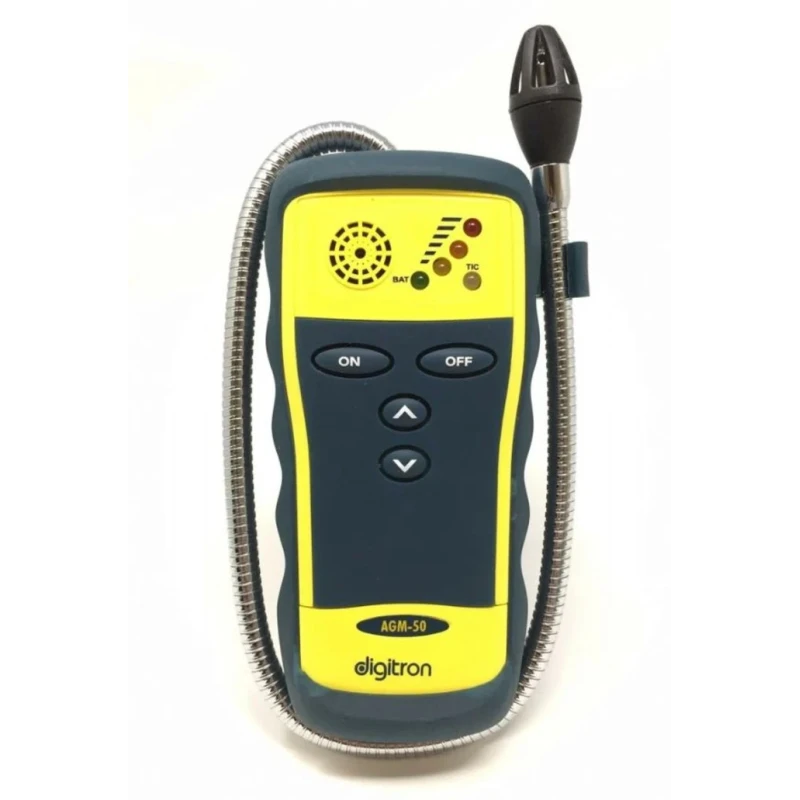 Digitron Handheld Gas Leak Detector for Methane, Butane, Natural Gas, Propane, Audible and Visual Alarm DGS-10
