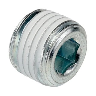 SMC Electroless Nickel Plated Plug Fitting 1/4 Inch Barb Threaded R Series KJ Material C3604BD