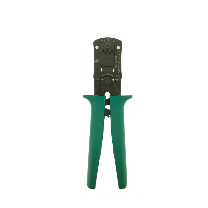 JST WC Crimp Tool for SWPJR and SWPJT Contacts, Ergonomic Handle, Adjustable Ratchet, 0.5 to 0.75 mm² Wire Size WC-WPJ(A)