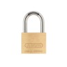 ABUS Weatherproof Keyed Brass Padlock 5 mm Shackle Diameter 25 mm Width 60/35 B/EFSPP