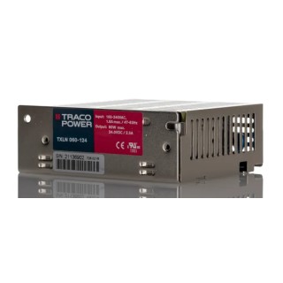 TRACOPOWER TXLN 060-124 Switching Power Supply 24V DC 60W 88-264V AC Input TXLN 060-124