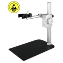 Dino-Lite Microscope Stand, Stainless Steel and Aluminium, Fine-Focus Adjustment, ESD-Safe, 22x15x27 cm RK-06AE