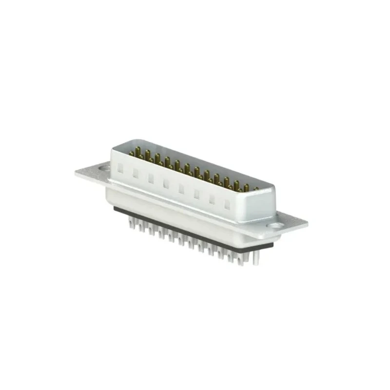 RS PRO 25 Way Straight 2.77 mm Pitch Panel Mount D-Sub Connector with Screw Male 217-7799