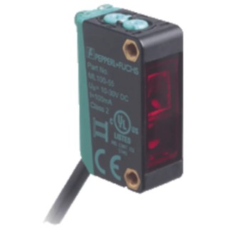 Pepperl + Fuchs Retroreflective Photoelectric Sensor Barrel Sensor 5 m Detection Range PNP Output IP67 ML100-55/103/115a