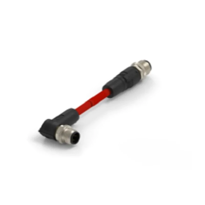 TE Connectivity Cat5e Shielded Screened PVC Jacketed Ethernet Cable 4 Core, Red, 500 mm TAD14841311-001