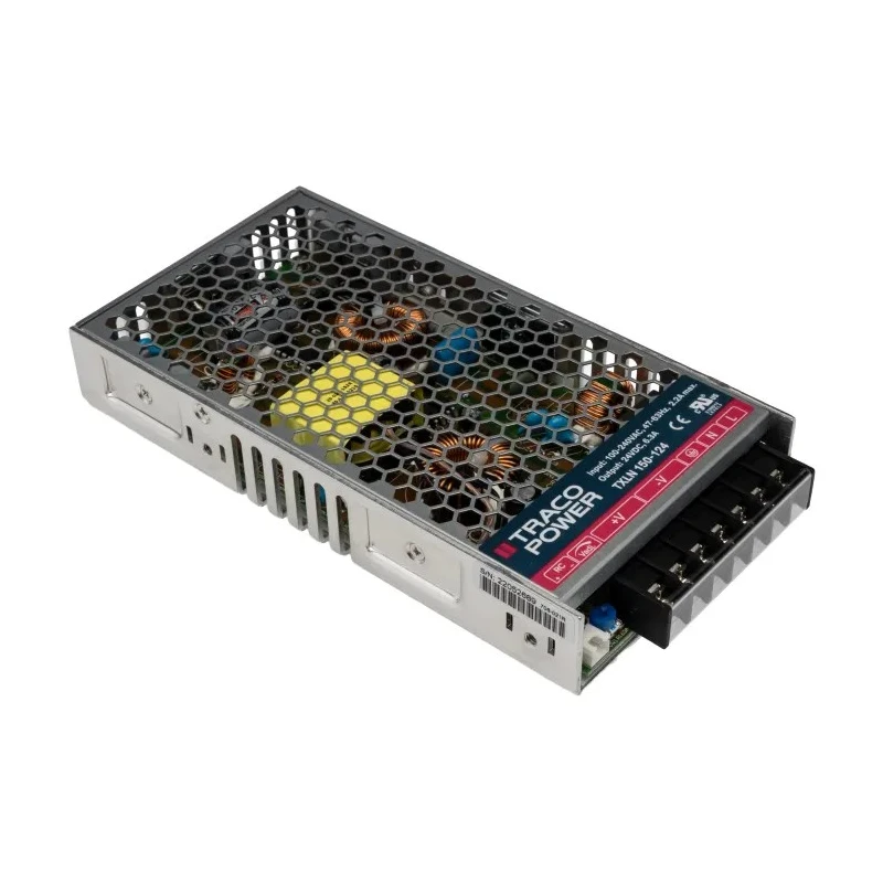 TRACOPOWER Switching Power Supply 24V dc 150W 85-264V AC Input Convection Cooled TXLN 150-124