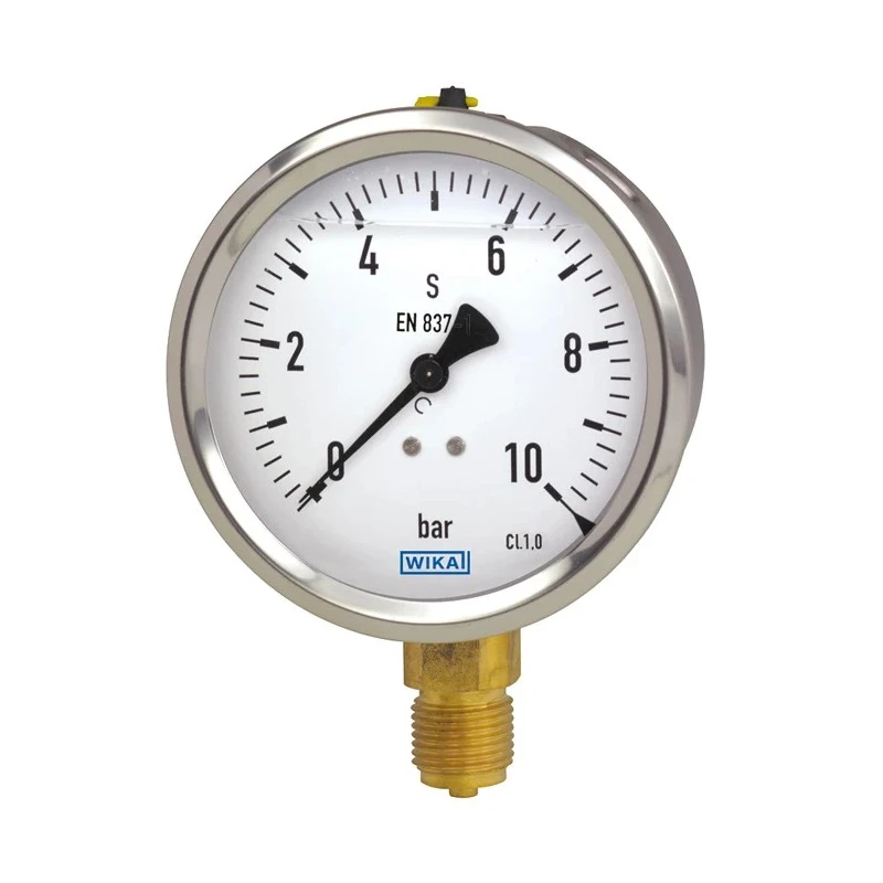 WIKA 63 mm G 1/4 Threaded Pressure Gauge 1.5 bar 9021892