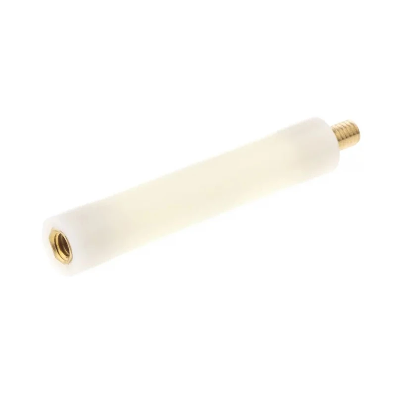 Essentra Nylon Round Spacer with Metallic Inserts 45mm Height TNSPG-M4-8-45-I/S