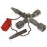 CK Cast Alloy 8-way Cross Wrench Multipurpose Tool 495015