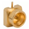 Amphenol RF SMPM PCB Female Coaxial Connector 50 Ω 10 - 26.5GHz Gold Plated Body 925-196J-51PT