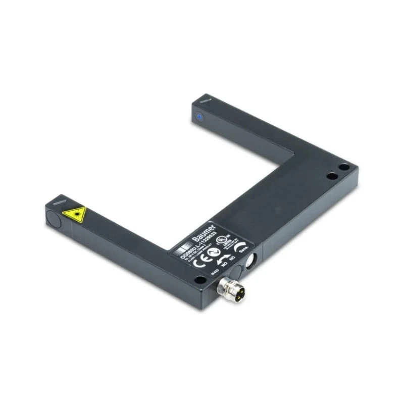 Baumer Fork Photoelectric Sensor Fork Style 80 mm Detection Range Push Pull Output IP67 OG080U.L-GW1O.7WL