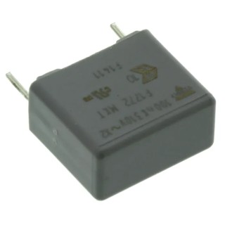 Vishay F1772 Film Capacitor 100 nF 310V AC 310V DC Through Hole Mount F17724102000