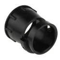 TE Connectivity Black Thermoplastic Cable Clamp Maximum Bundle Diameter 28.58 mm Length 42.04 mm Width 40.64 mm 206512-5