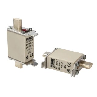 RS PRO 63A NH Fuse NH000 415V AC Fast-Acting Blade Tag Fuse NH000 RS PRO