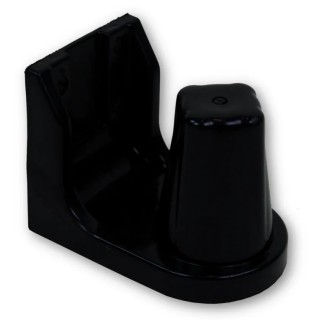 RS PRO Black Safety Barrier Base ABS 120mm Length 105mm Width 105mm Height 221-7869