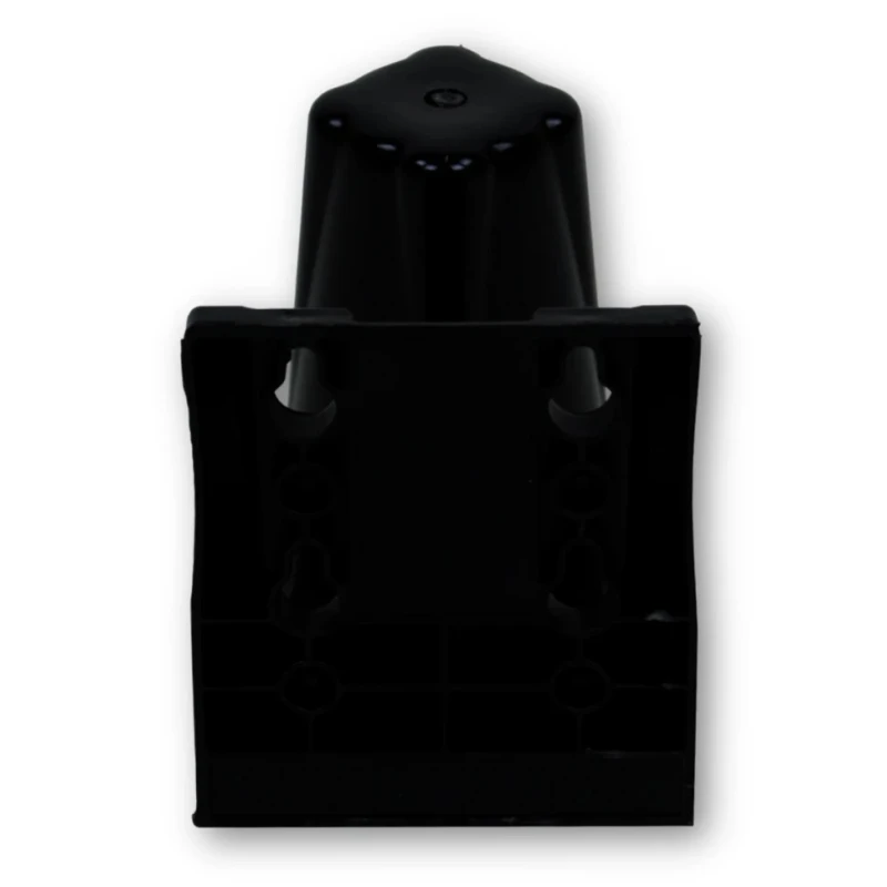 RS PRO Black Safety Barrier Base ABS 120mm Length 105mm Width 105mm Height 221-7869