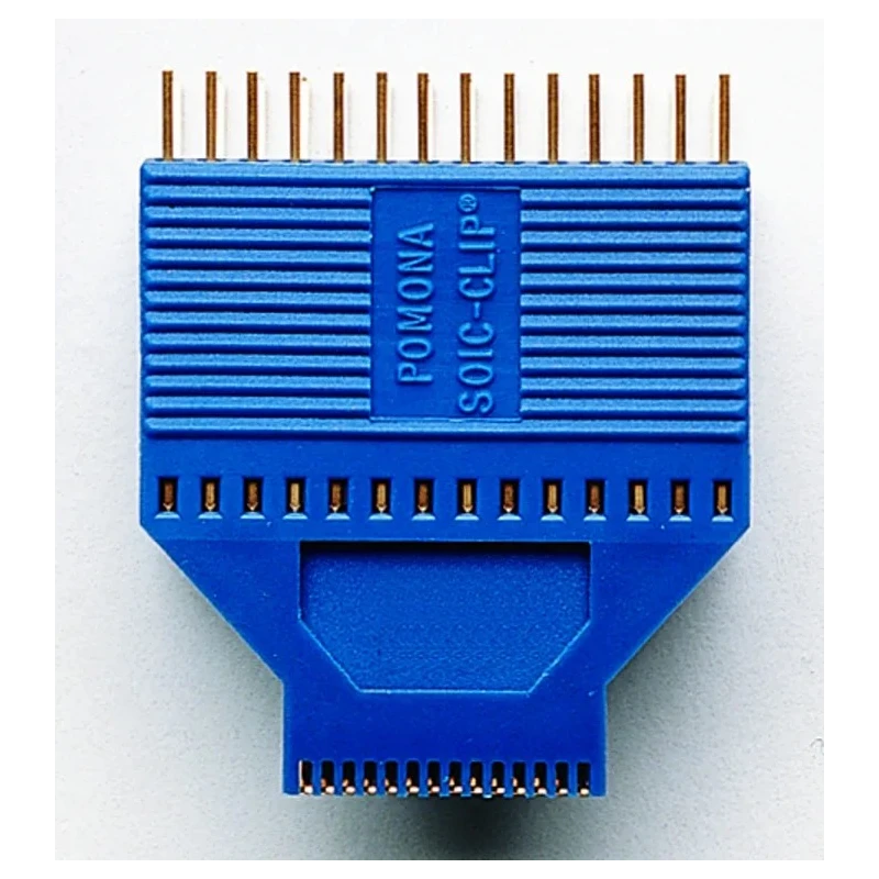 Pomona IC Test Clip, 8 Way, SOIC Package, Gold Plated Contacts 5250
