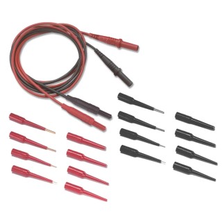 Pomona Test Lead & Connector Kit for use with Multi-Pin/Socket Connectors with Red and Black Test Leads 1.2 m 6481