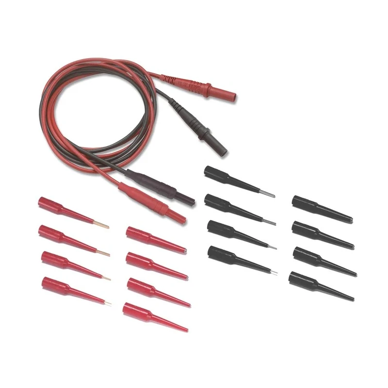 Pomona Test Lead & Connector Kit for use with Multi-Pin/Socket Connectors with Red and Black Test Leads 1.2 m 6481