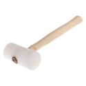 RS PRO Polyethylene Mallet Replaceable Face Head Diameter 60mm Head Weight 480g Wood Handle 222-1530