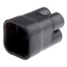 TE Connectivity Multi-Legged Heat Shrink Boot Black, Modified Polyolefin Material, Adhesive Backing, Size 44.45 mm F42-60FR