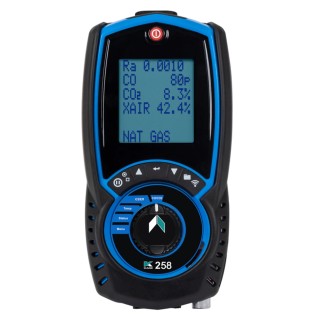 Kane Flue Gas Analyser with Carbon Monoxide, Carbon Dioxide, Oxygen Detection, 0.3% CO2 Accuracy, 5% CO Accuracy KANE258