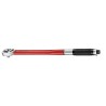 Teng Tools Click Torque Wrench, Adjustable 40 To 200 Nm Torque Range, 1/2 in Square Drive, Satin Chrome Finish 1292AG-ER