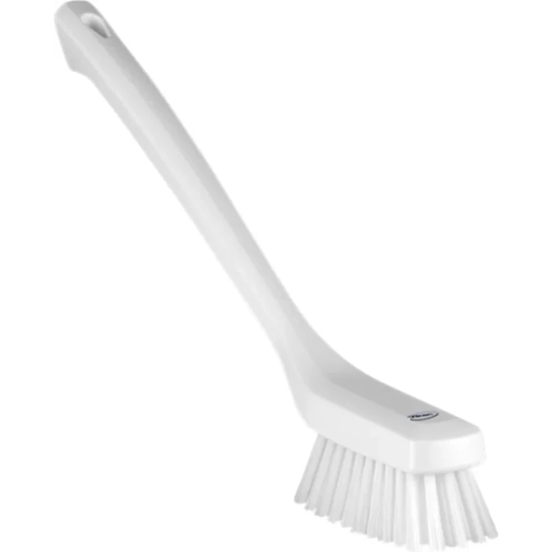 Vikan White Scrubbing Brush 46 mm bristle length Polybutylene Terephthalate Bristle Material 41855