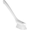 Vikan White Scrubbing Brush 46 mm bristle length Polybutylene Terephthalate Bristle Material 41855
