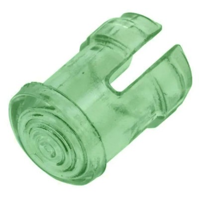 Visual LED Lens for Use With Through-Hole LEDs Green 3 mm SMB 200 GTP