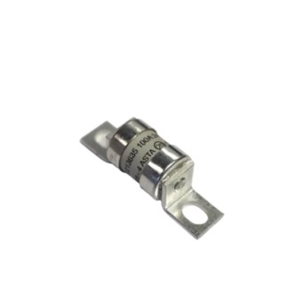 RS PRO 100A Bolted Tag Fuse 240 V ac, 120 V dc High Rupture Capacity Offset Tag Orientation 221-3635