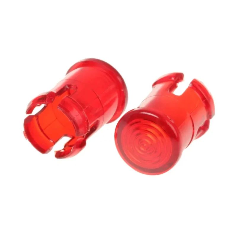 Visual LED Lens for Use with Through-Hole LEDs Red 5 mm CLB 300 RTP