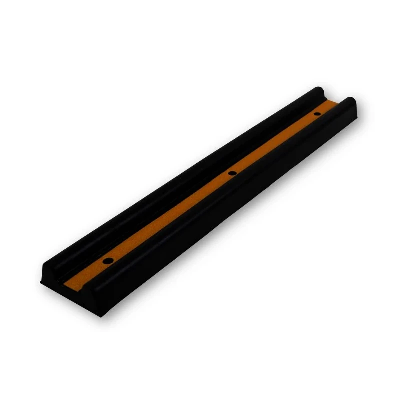 RS PRO Yellow and Black Rubber Straight Impact Protector 1 m Length x 150 mm Width x 55 mm Height 221-7885