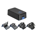 Mascot AC/DC Adapter Australia, UK, US, EU 5 W 5V DC Output 1 A RJ11 USB Connector RJ11  RJ11