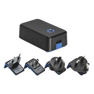 Mascot AC/DC Adapter Australia, UK, US, EU 5 W 5V DC Output 1 A RJ11 USB Connector RJ11  RJ11