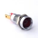 CML Innovative Technologies LED Recessed Panel Indicator, Red, 8 mm Mount Hole, Tab Termination 19050053