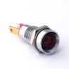 CML Innovative Technologies LED Recessed Panel Indicator, Red, 8 mm Mount Hole, Tab Termination 19050053