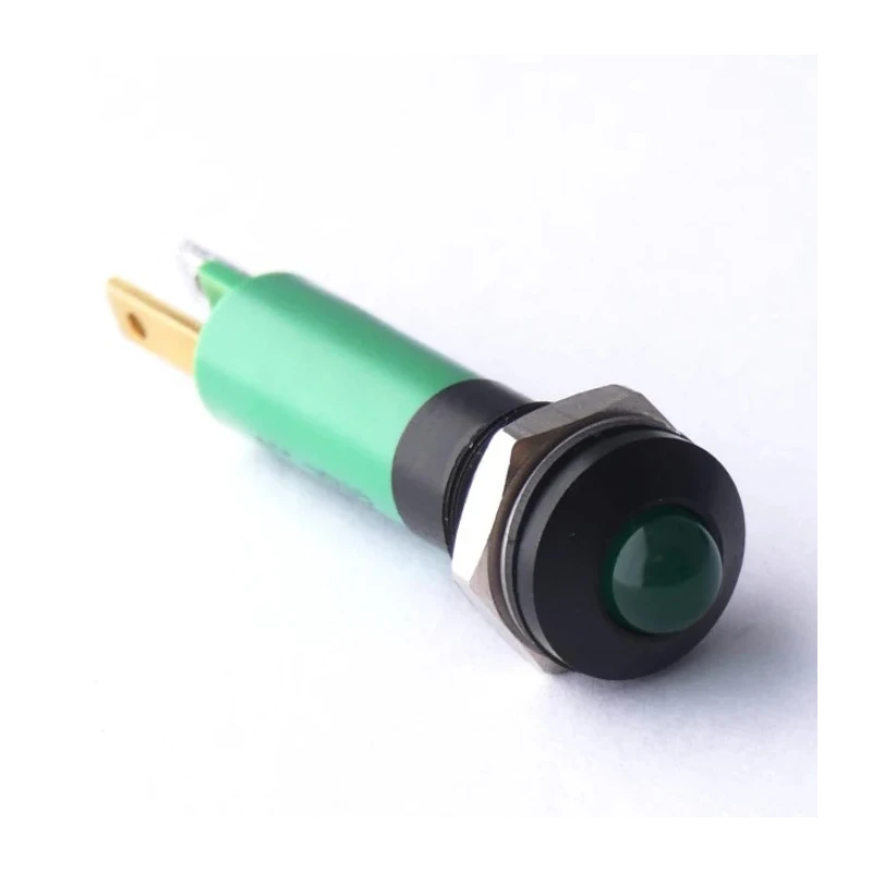 CML Innovative Technologies LED Prominent Panel Indicator Green 24V dc 8 mm Tab 19041351