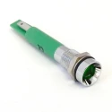 CML Innovative Technologies LED Prominent Panel Indicator Green 8 mm IP67 130V AC 5mA Tab 19500131