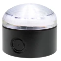 RS PRO Clear Beacon LED Visual Signalling Unit 24V AC/DC, Polycarbonate Housing, IP66, Steady Light IP66