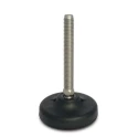 RS PRO M20 103 mm Diameter Adjustable Foot Mild Steel 2500 kg Static Load Capacity 30 ° Tilt Angle 224-5783
