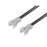 Molex Wire to Board Cable 2 Way Male PicoBlade to 2 Way PicoBlade, Black Jacket, 150 mm Length 2181100201