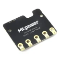 Kitronik Power Board for the BBC Microbit V2, Add-on Board with Built-in Buzzer and 3V Coin Cell Holder 5610-V2
