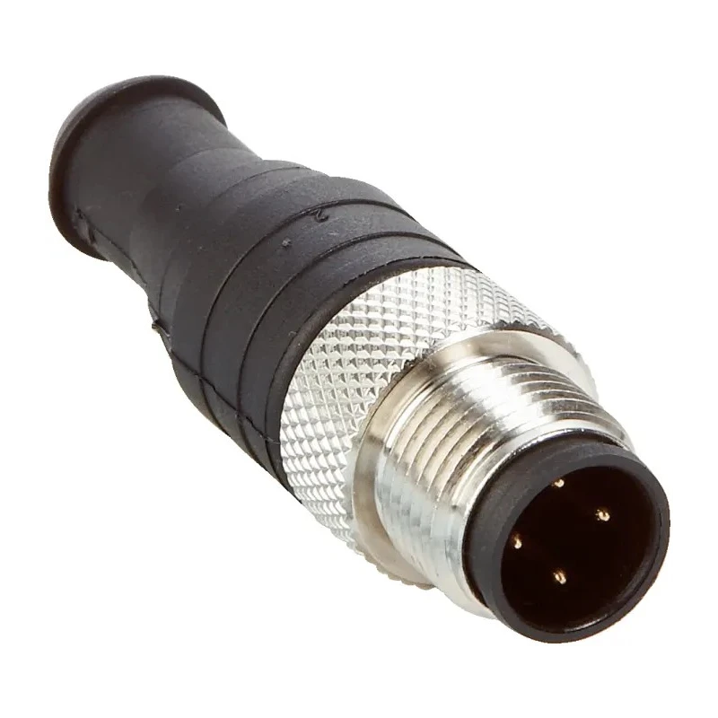SICK Industrial Circular Connector, 4 Contacts, Cable Mount, M12 Plug, Male, IP67, STE-END-Q / 6021156