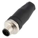 SICK Industrial Circular Connector, M12, 5 Contacts, Male Plug, Cable Mount, IP67, 125V, 4A Current STE-1205-G / 6022083