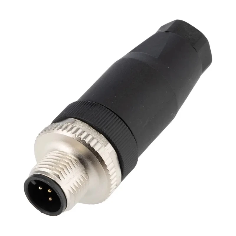 SICK Industrial Circular Connector, M12, 5 Contacts, Male Plug, Cable Mount, IP67, 125V, 4A Current STE-1205-G / 6022083