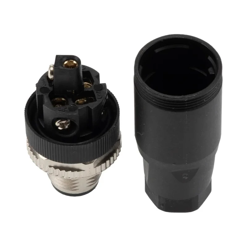 SICK Industrial Circular Connector, M12, 5 Contacts, Male Plug, Cable Mount, IP67, 125V, 4A Current STE-1205-G / 6022083