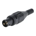 Staubli BNC Series Coaxial Connector Cable Female BNC, Straight Body Crimp 67.9762-21