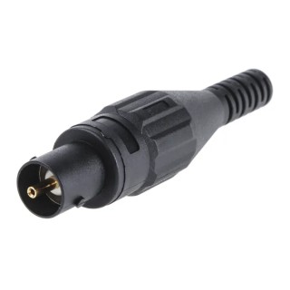 Staubli BNC Series Coaxial Connector Cable Female BNC, Straight Body Crimp 67.9762-21
