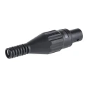 Staubli BNC Series Coaxial Connector Cable Female BNC, Straight Body Crimp 67.9762-21